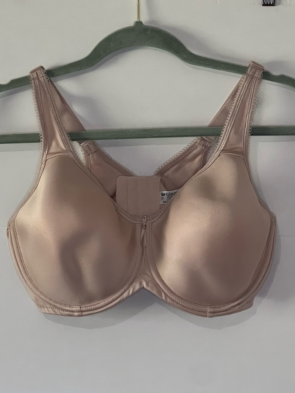 Wacoal Basic Beauty Spacer Underwire Full Coverage Bra 853192 Size 40D Beige